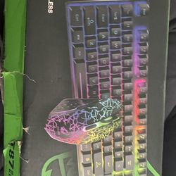 Wireless Gaming Keyboard and Mouse Combo