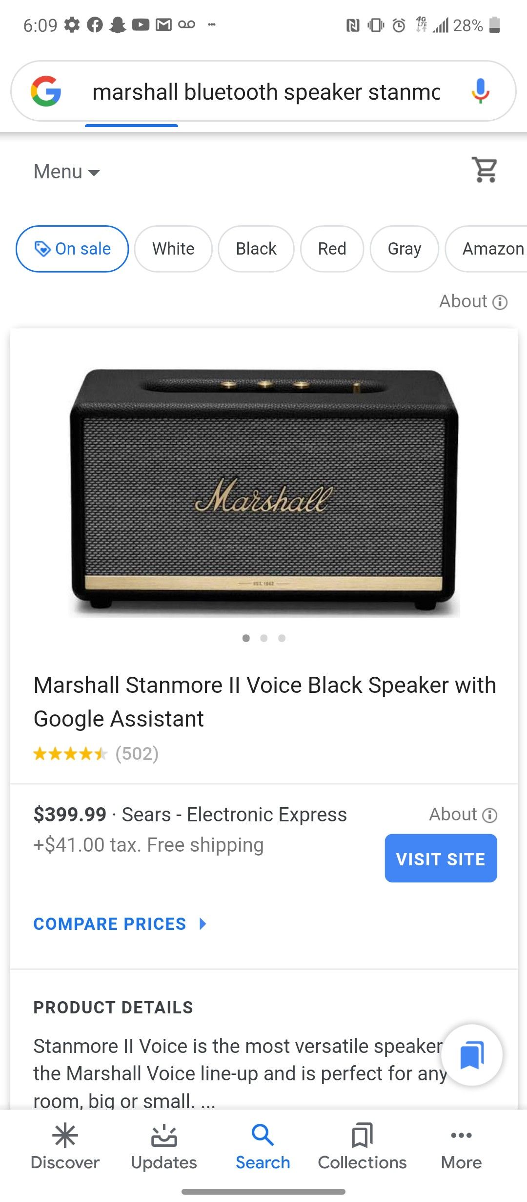 Marshall stanmore 2 bluetooth speaker