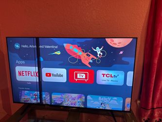 55” smart tcl tv