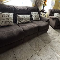 Juego  De Sillones Reclinables  En Muy Buenas Condiciones
