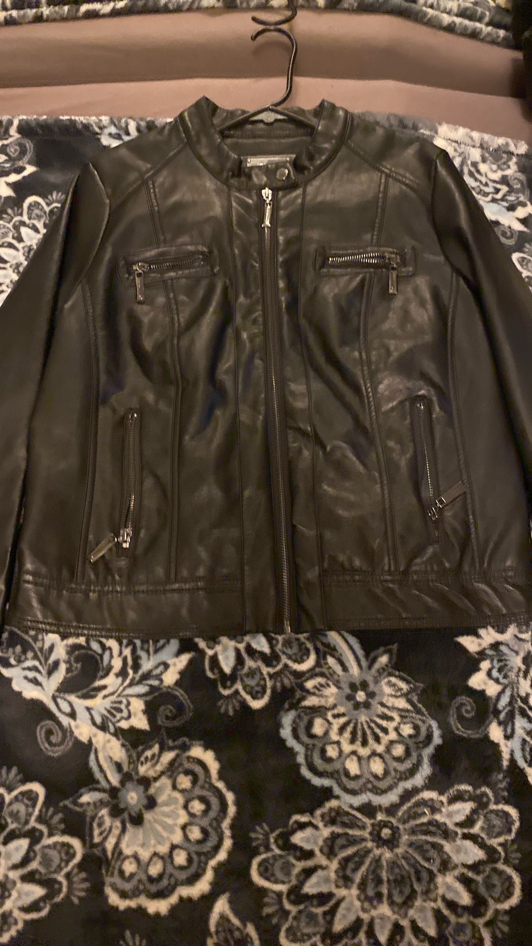 Joujou Vegan Leather Jacket