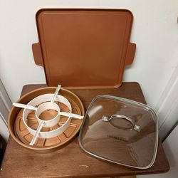 Copper Chef Cooking and Baking Pan Bundle 