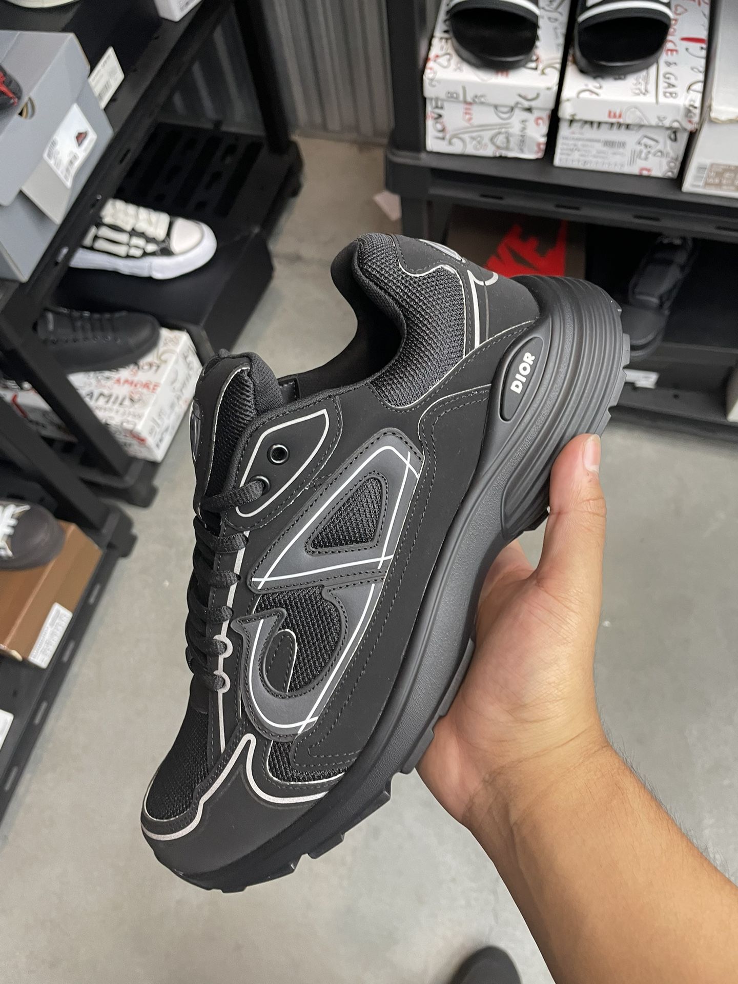 Used once Dior B30 Dior B30 Reflective CD Sneakers  main image 3