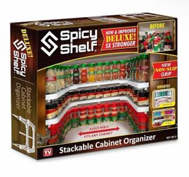 Deluxe Spicy Shelf Open Box new unused organization shelf system