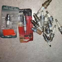 BUNCH OF LAWNMOWER SPARK PLUGS

-ASKING JUST 10 BUCKS FOR EVERYTHING OR BEST OFFER 