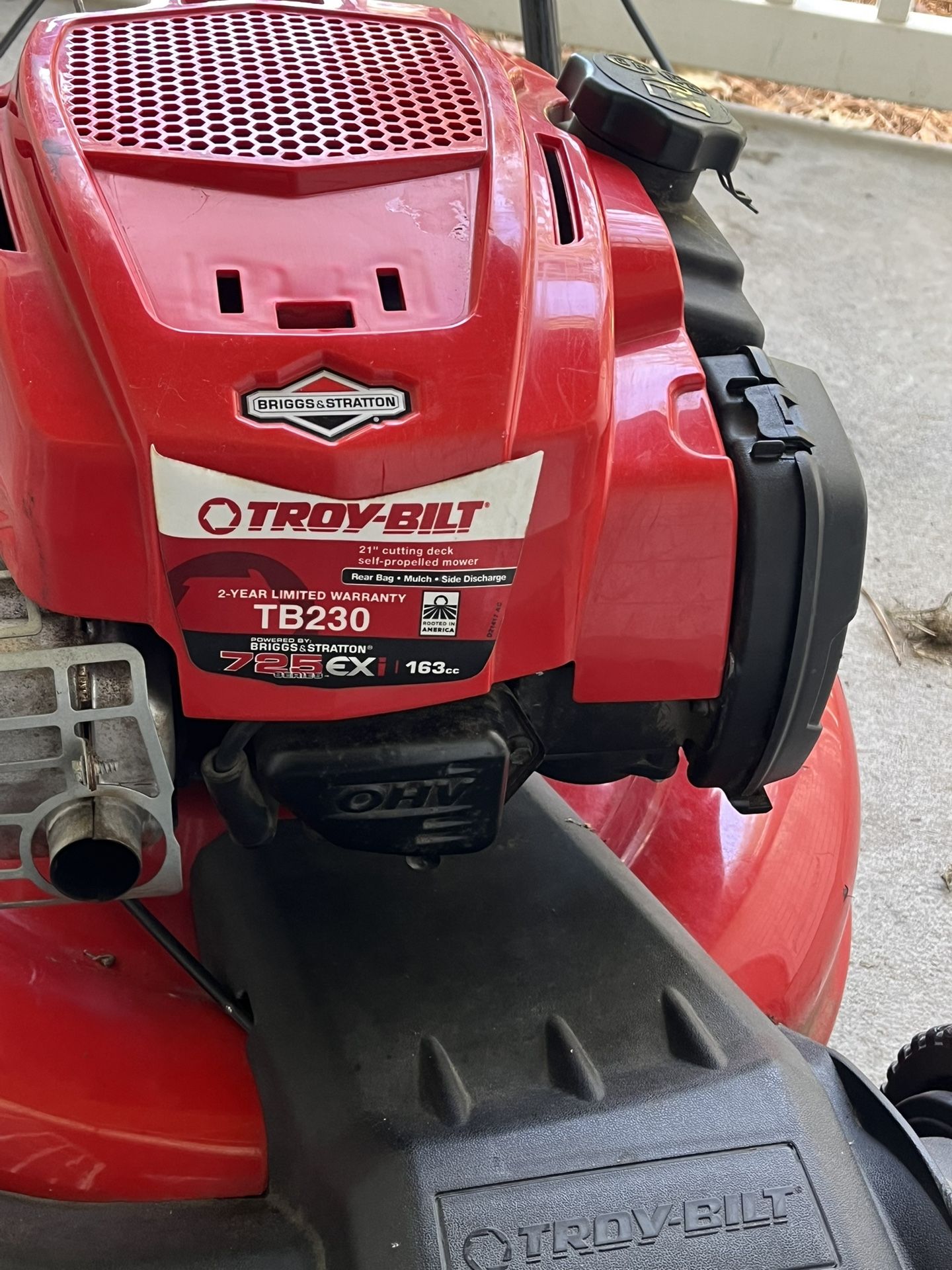 Troy-Bilt Self Propelled Mower
