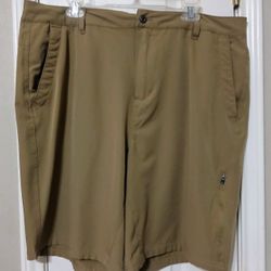 Gerry Men's Size 40 Khaki Lightweight Shorts Great For Fishing
