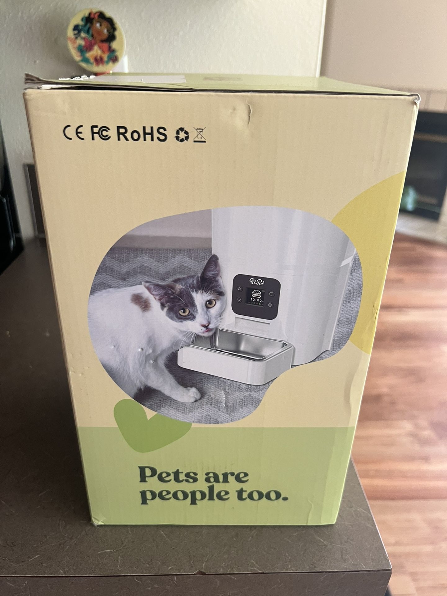 Smart Automatic Cat Feeder ( 2 Of Same Items For Two Cats)