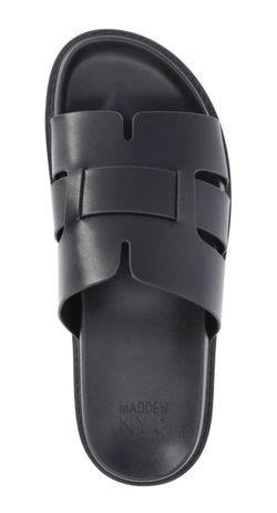 Madden NYC Black Slide Sandals size 8, 10.5, 11 & 12