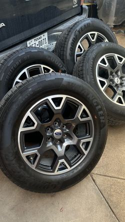 20” FORD F150 RIMS TIRES