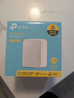$20 Wi-Fi Travel Router TP-Link AC750 TL-WR902AC