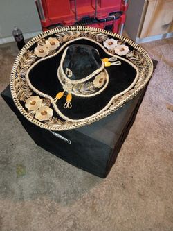 : Authentic La Guadalupana Charro Sombrero – Handmade