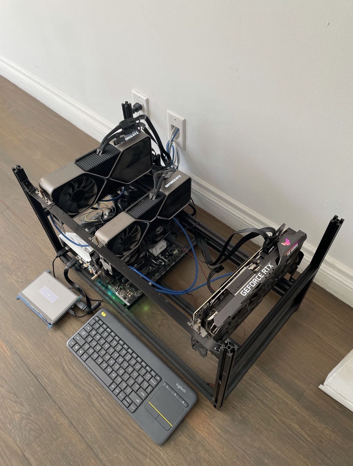 Bitcoin Mining Rig Rtx 3080 10gb Mining Bitcoin Mining Multiple 3060 Mining  Rig Ready-To-Mine