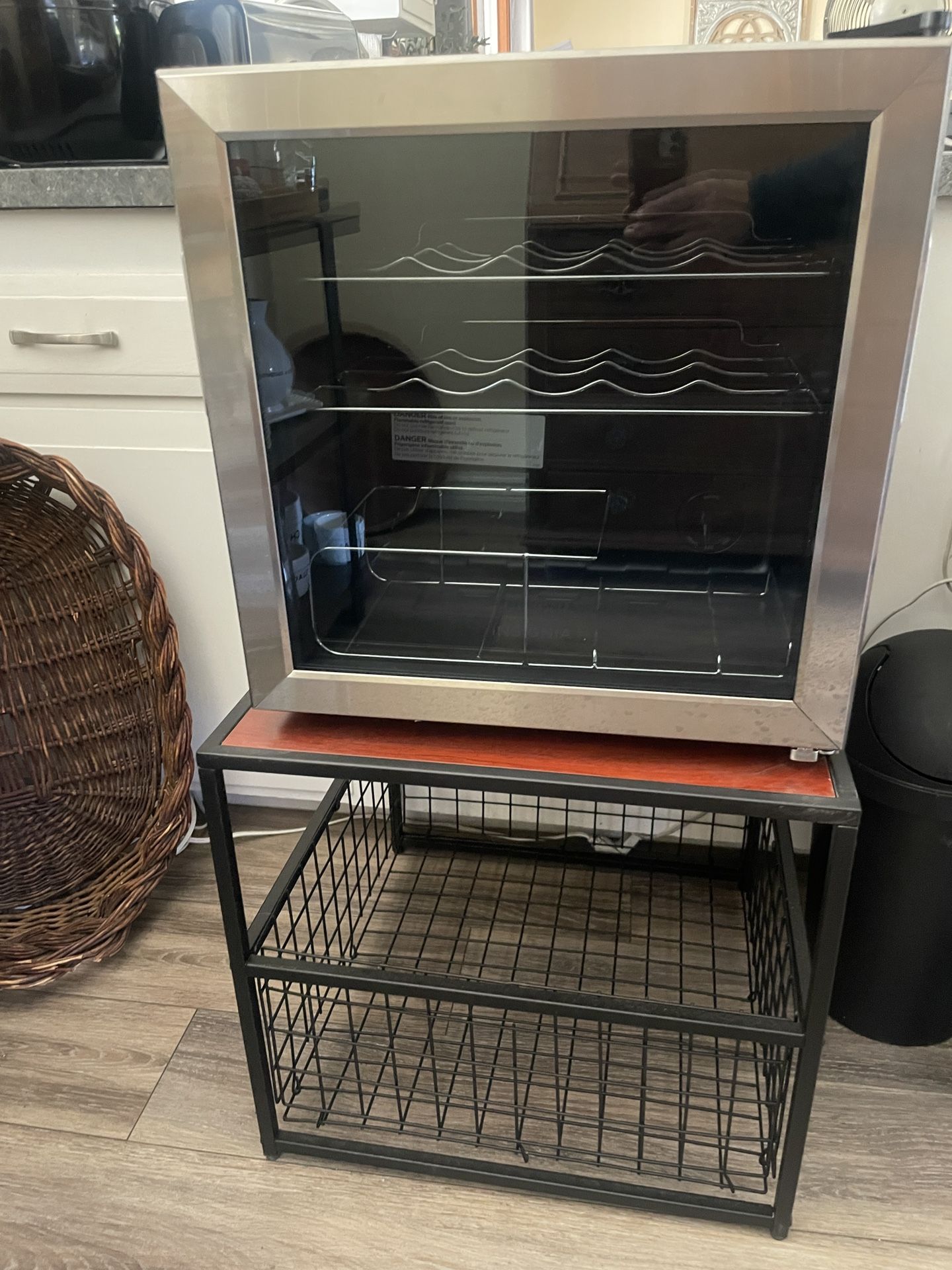Wine Fridge With Stand 