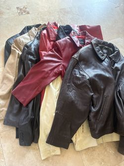 Leather Jacket Men’s And Women 