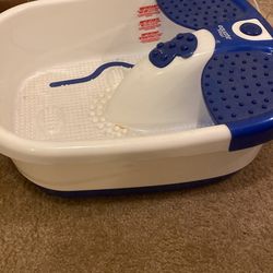 Toe Touch Control Bubble Massage Foot Bath