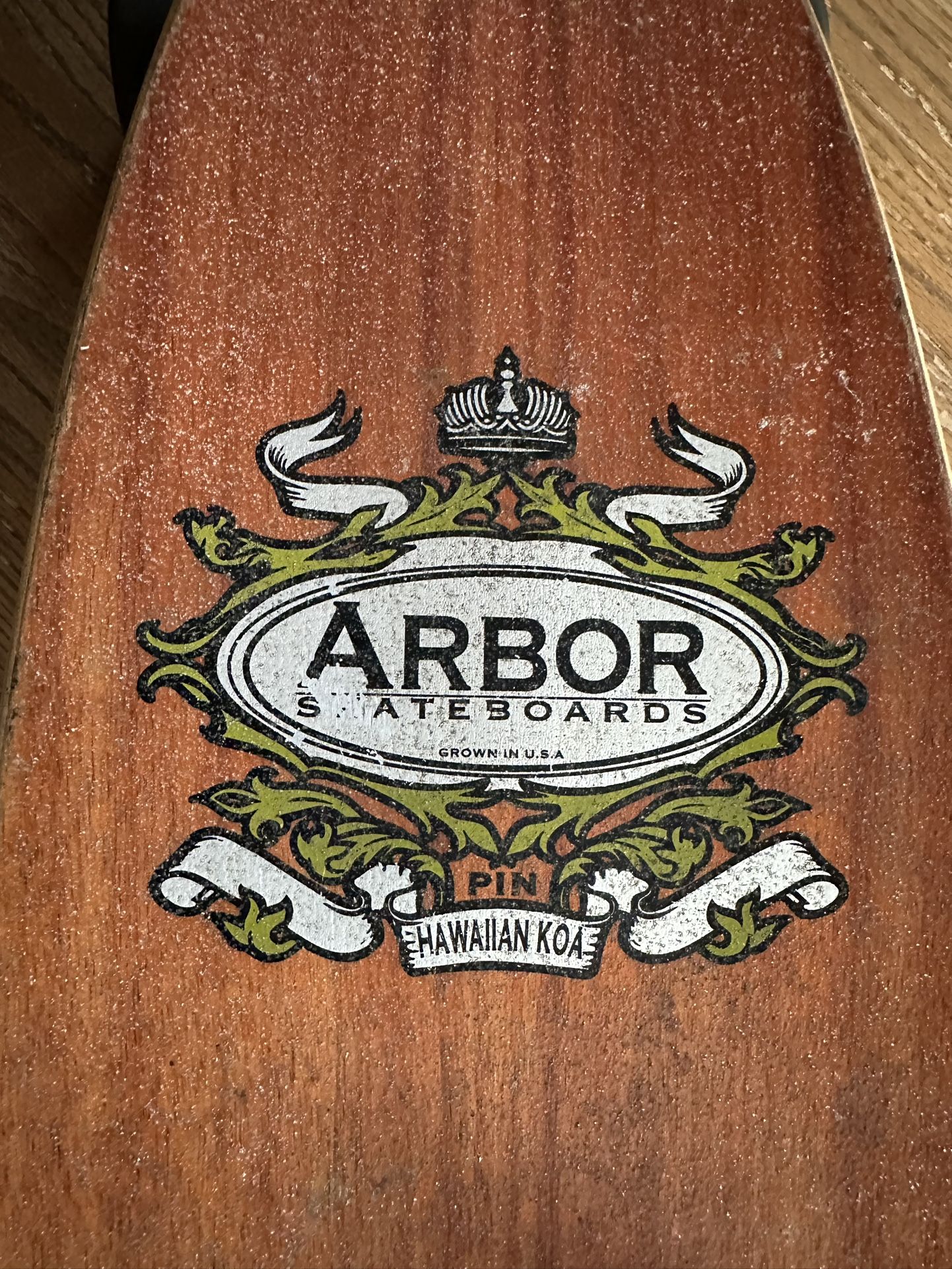 Arbor Pin Koa Longboard Skateboard
