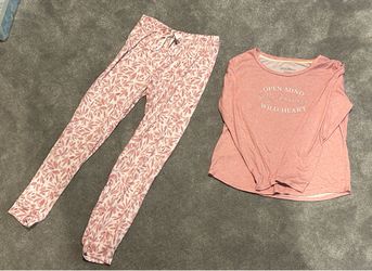 Marilyn Monroe Pink Floral Pajama Set