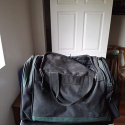 Green/black Duffle Bag