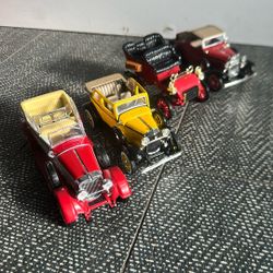 4 Vintage Cars Lot