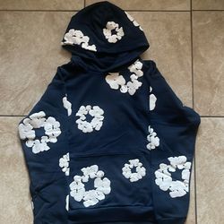 Navy Blue Denim Tears Hoodie