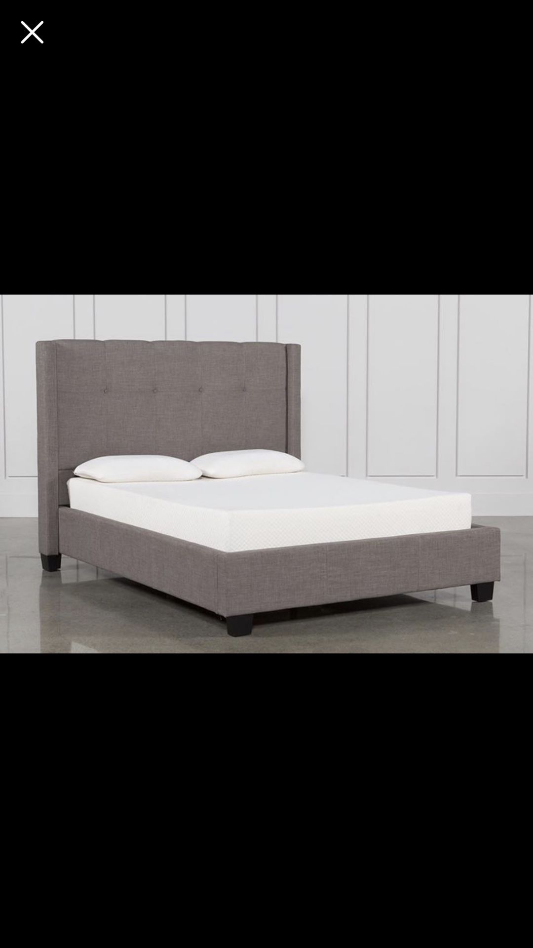 Living spaces California King and mattress