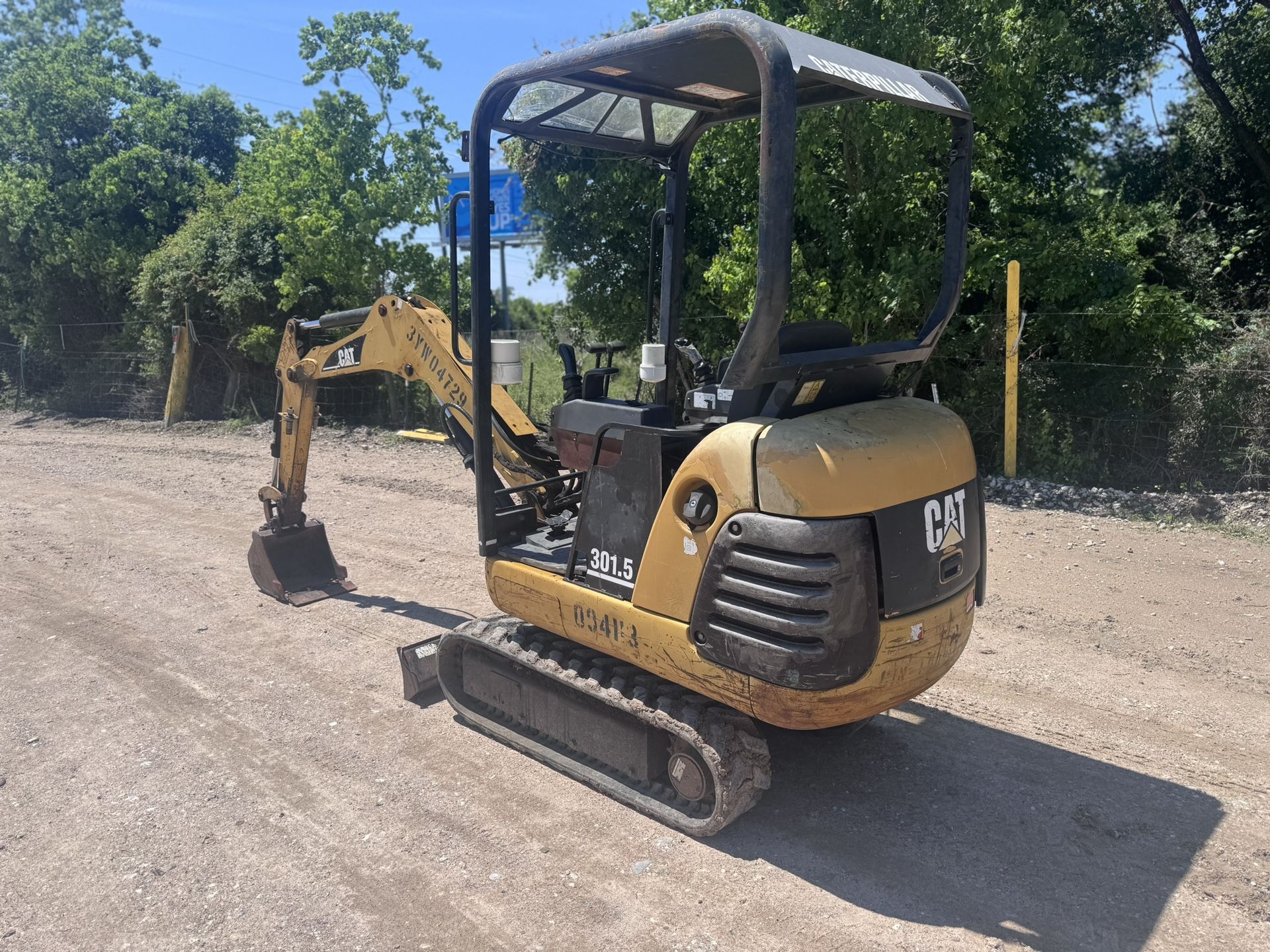  2015 CAT 301.5 Mini Excavator