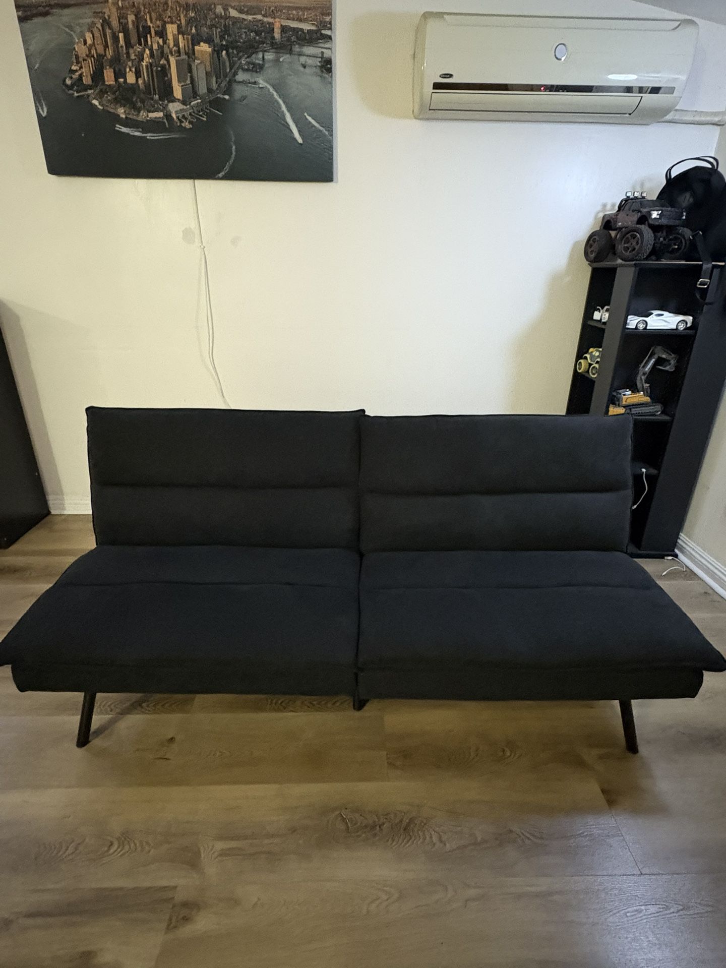 Black Bed Couch