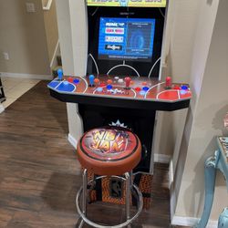 Arcade 1UP - NBA JAM 4 Players (with Stool)