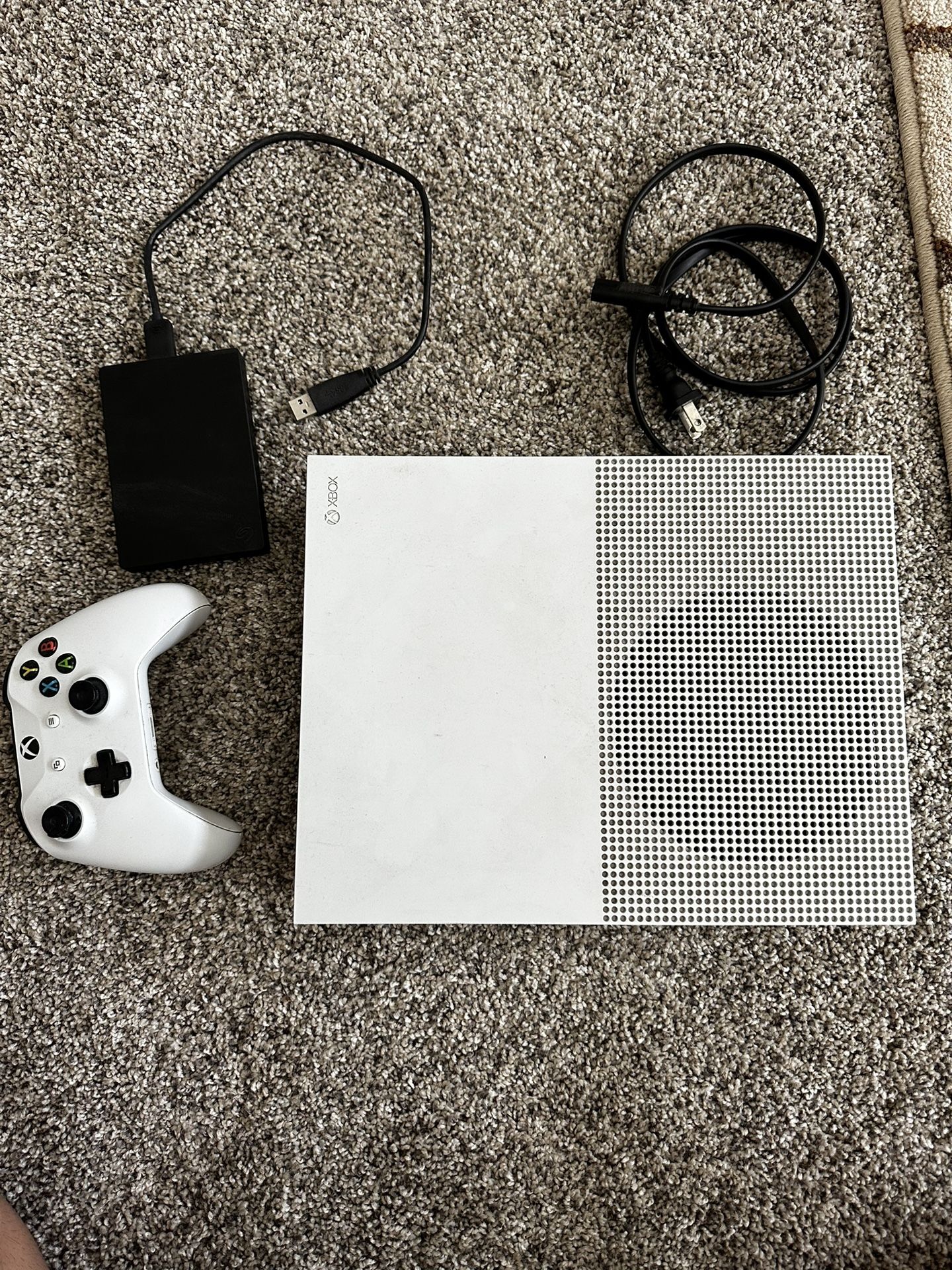 Xbox One s with 2TB External Storage and Gaming Accessories 