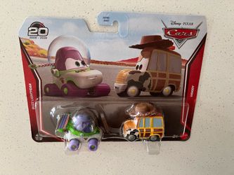 DISNEY PIXAR CARS 20th Anniversary BUZZ WOODY TOY STORY 2026 2 PACK