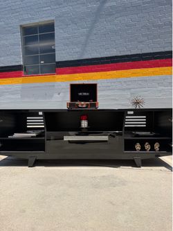 BDI Avion Noir High-Performance TV Stand & Media Console