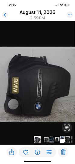 2011-2012 BMW engine cover