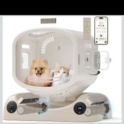 PetSnowy Pet Dryer Box, Modular Design, 80L Space, Smart Temp & App, Cats & Dogs