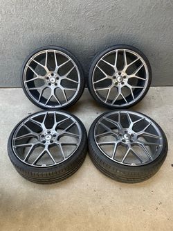 22 Inch Asanti Black Label Dynasty Rims Wheels 5x112