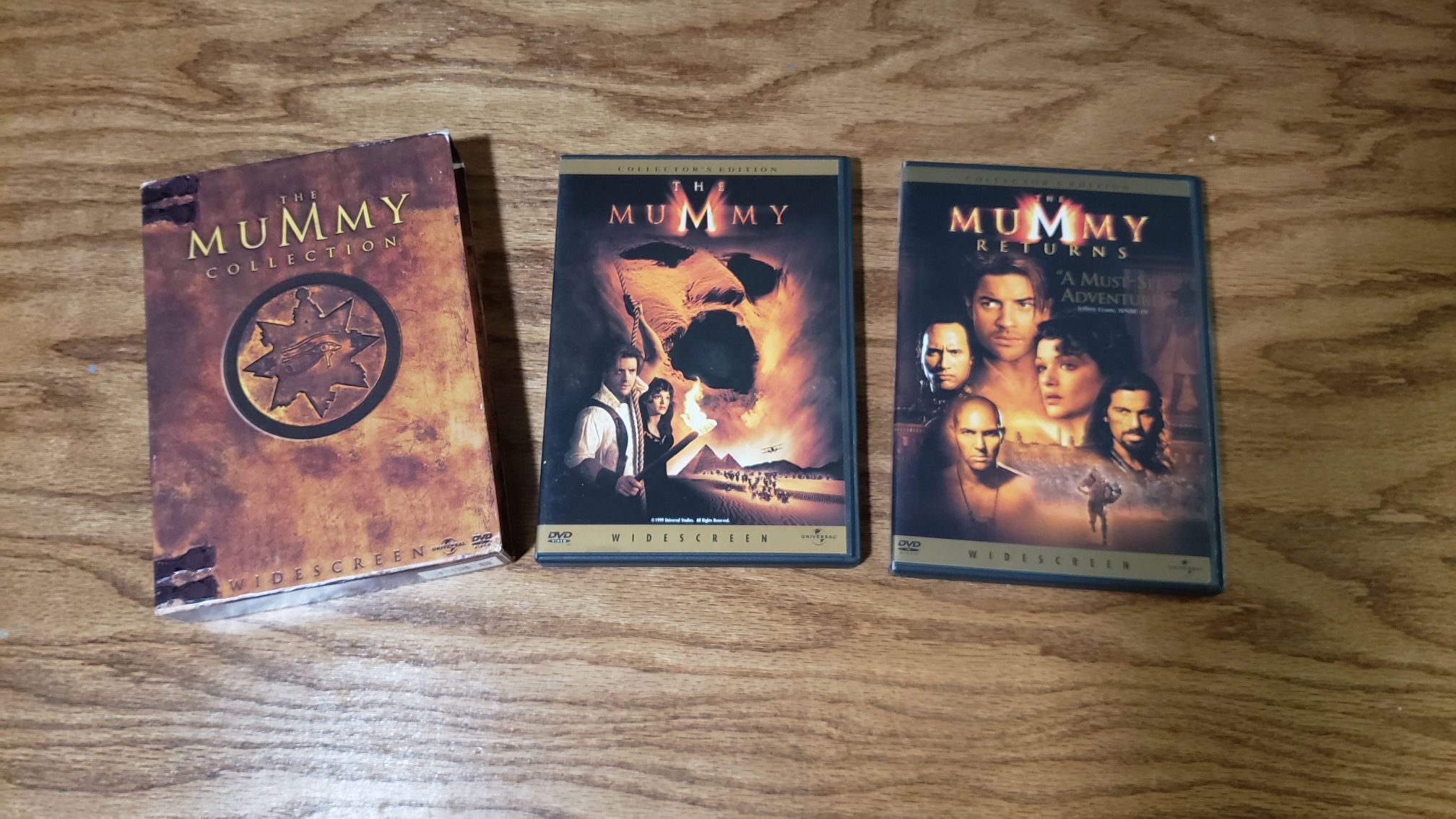 The Mummy 1 and 2 Box Set on DVD