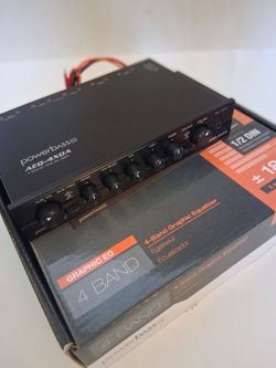POWERBASS 4 BAND EQ 10 VOLT OUTPUT