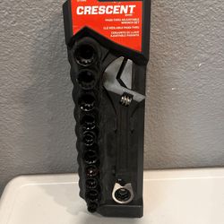 Crescent 11pc Adjustable Wrench Set 