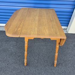 Vintage Drop Side Dinning Table 