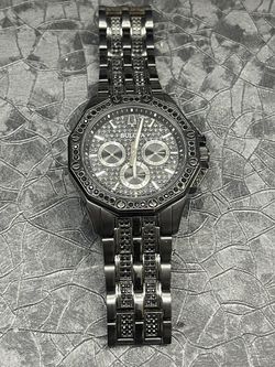 Bulova Mn’s Watch Black Cz, model : 98c134