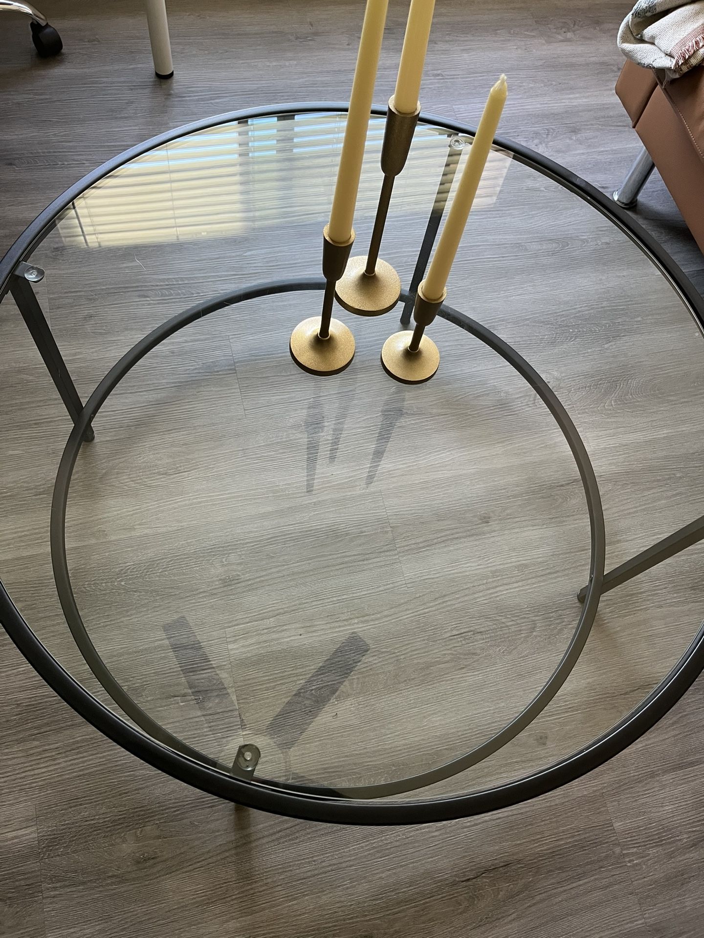Round Glass Coffee Table