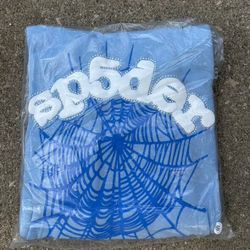 Blue Sp5der hoodie