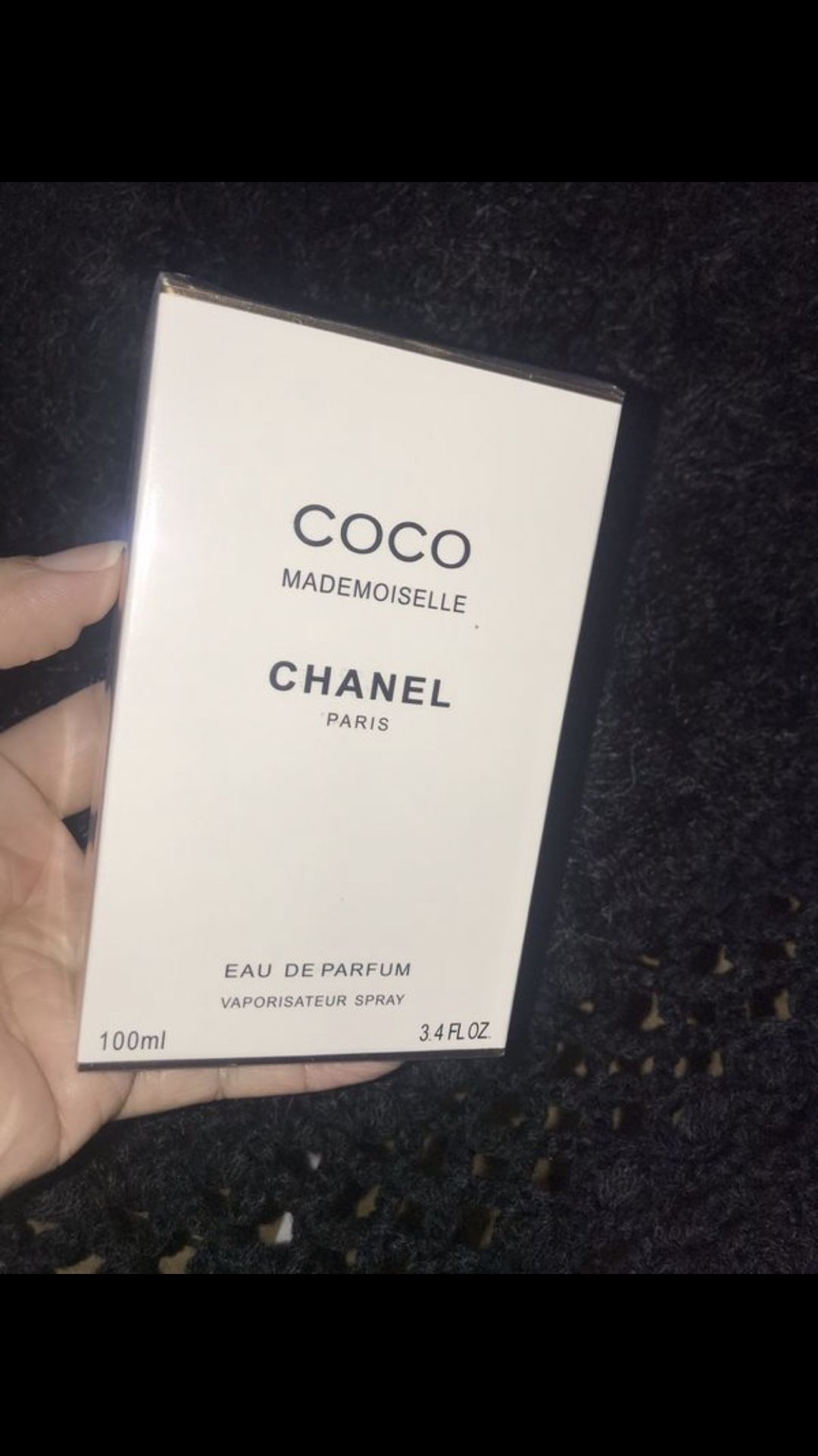 Coco Chanel Mademoiselle perfume 3.4 opened just to smell it is not my type $100 low offers will be no answer thanks!!