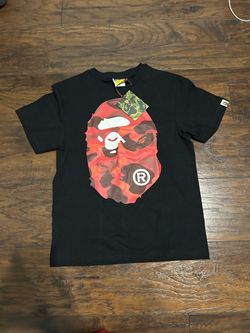 Bape Red tee Adult small