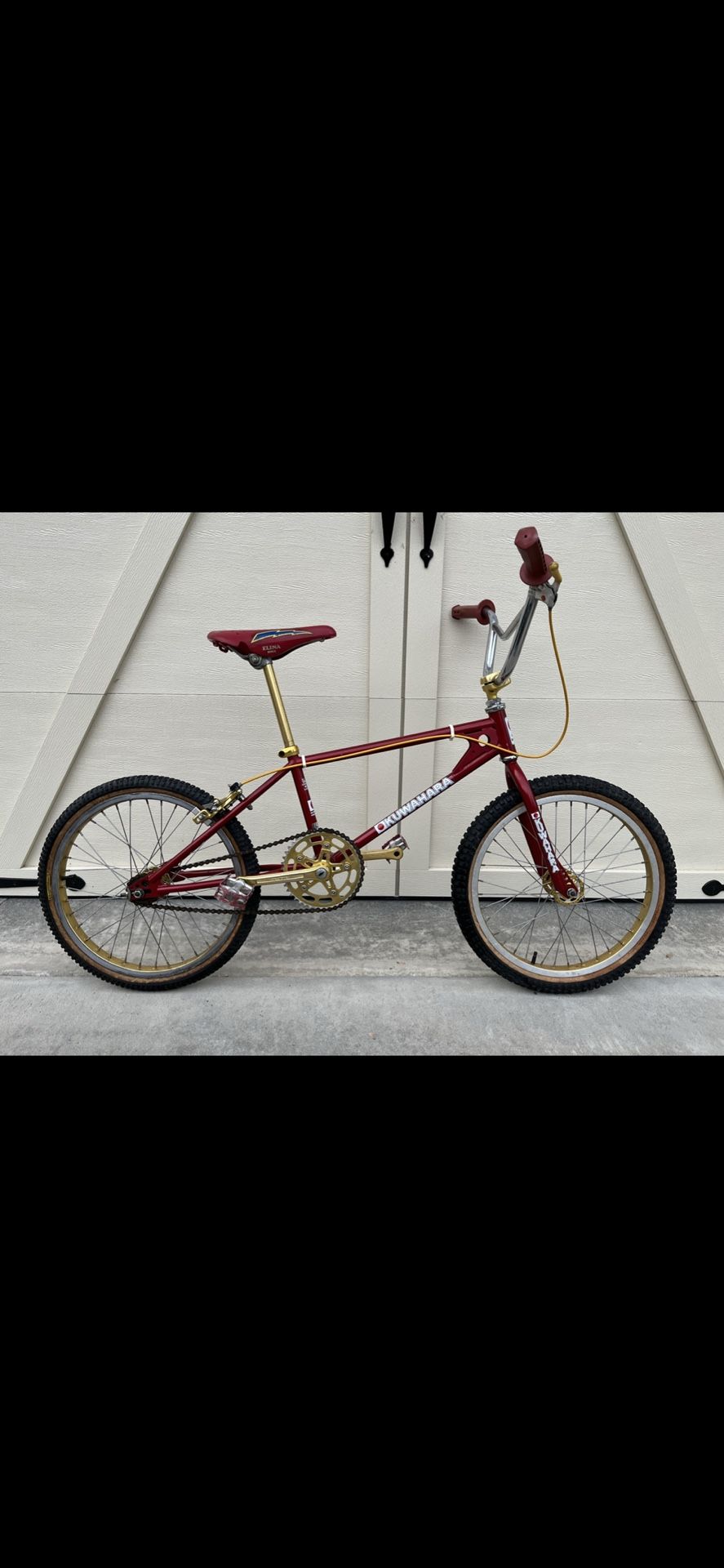Kuwahara KZ-1 BMX Old School Survivor 1980 Unrestored By Original Owner