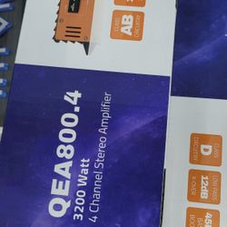 Quantum Audio 800.4 Amplifier 4CH