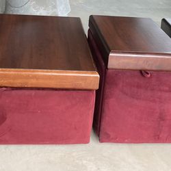 3 Coffee Storage Tables 