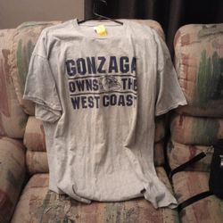 New With Tag's Gonzaga Short Sleeve Pullover Shirt Adult 2XL 