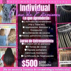 $500 Hair Extensions Class One Learn Itips And Tape Ins