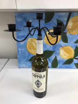 5 Candle Wine Toper Candelabra